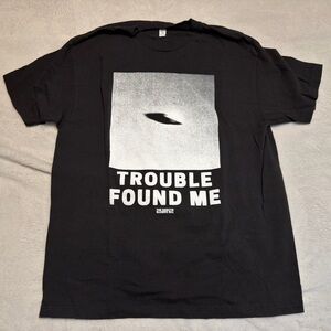 American Apparel Black UFO Graphic Tee